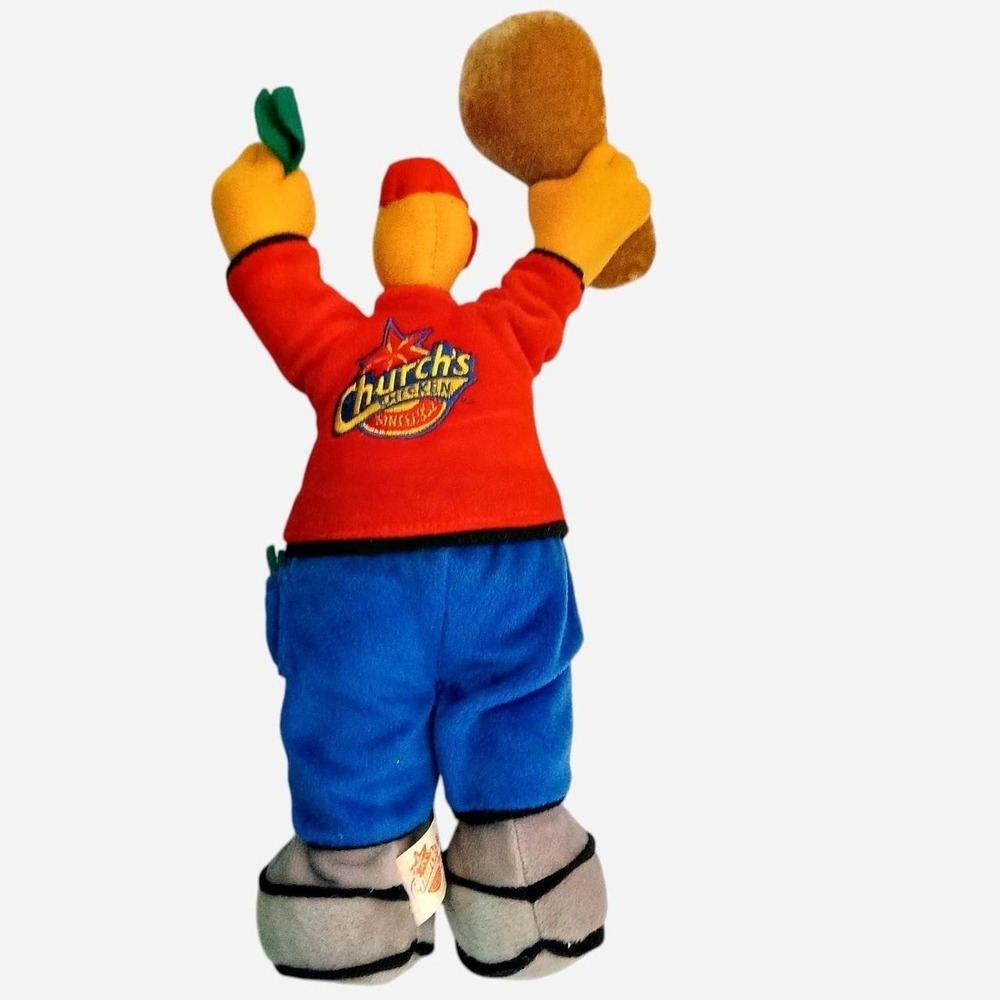 Vintage Church's Chicken 13"‎ 2002 AFC Enterprises, Inc Plush Toy